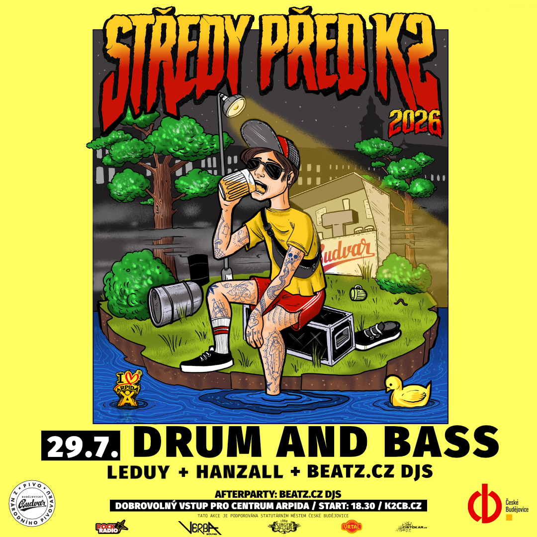 Středy před K2 - Drum and Bass - Leduy + Hanzall + Beatz.cz djs